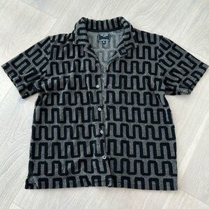 Todd Snyder Short-Sleeve Button-Down dress shirt (size M)